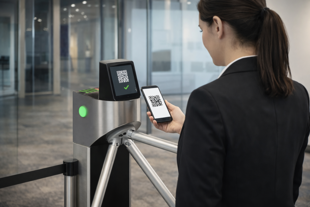 QR достъп с турникети: Решение за контрол на достъпа от Iesto