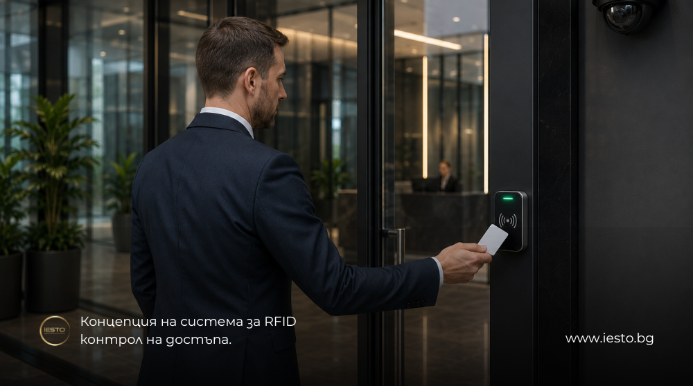 RFID контрол на достъп - концепция.