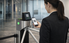 QR достъп с турникети: Решение за контрол на достъпа от Iesto